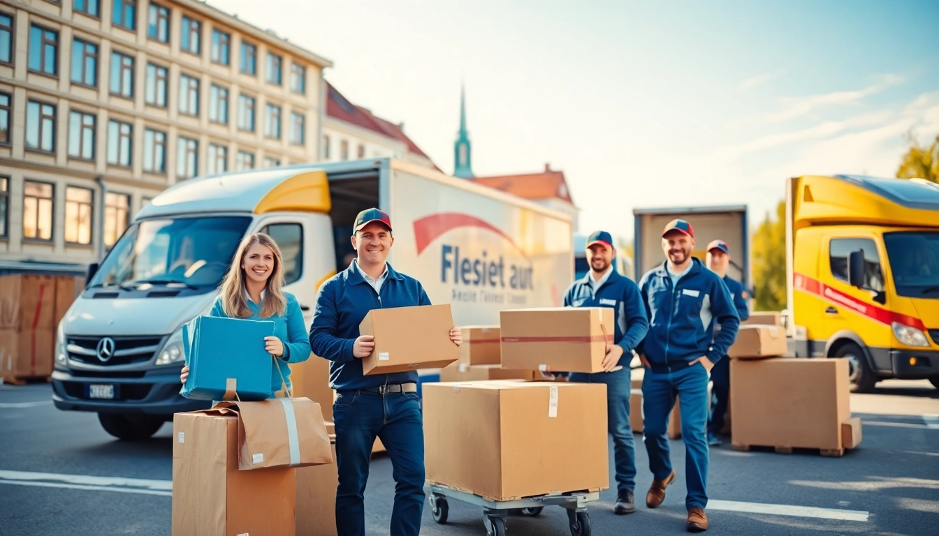 Facilitate your Umzug Erlangen with professional movers handling boxes and transport in Nürnberg.