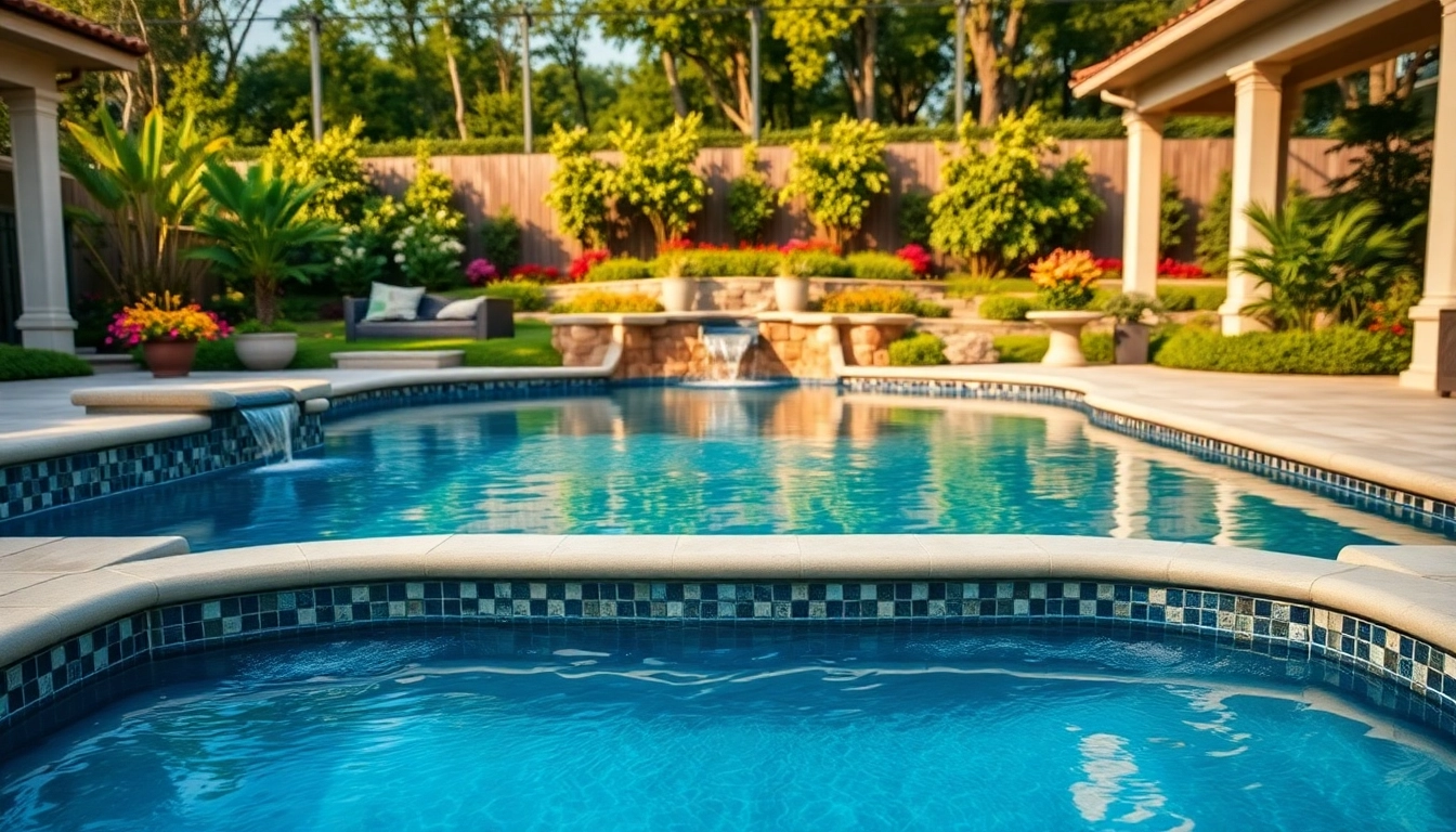 Create your dream oasis and learn how to build your own pool with custom features and landscaping.