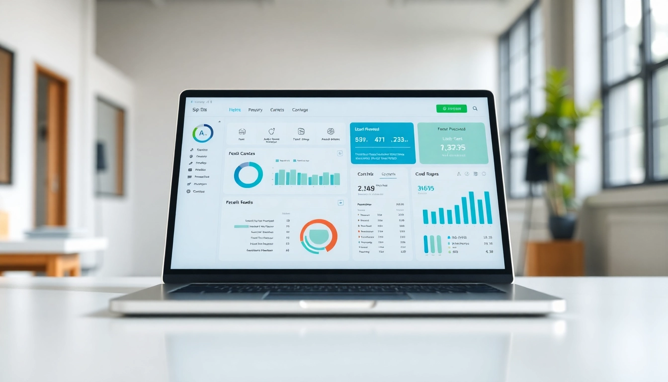 Analyze text with an advanced ai checker interface on a laptop displaying detailed insights.