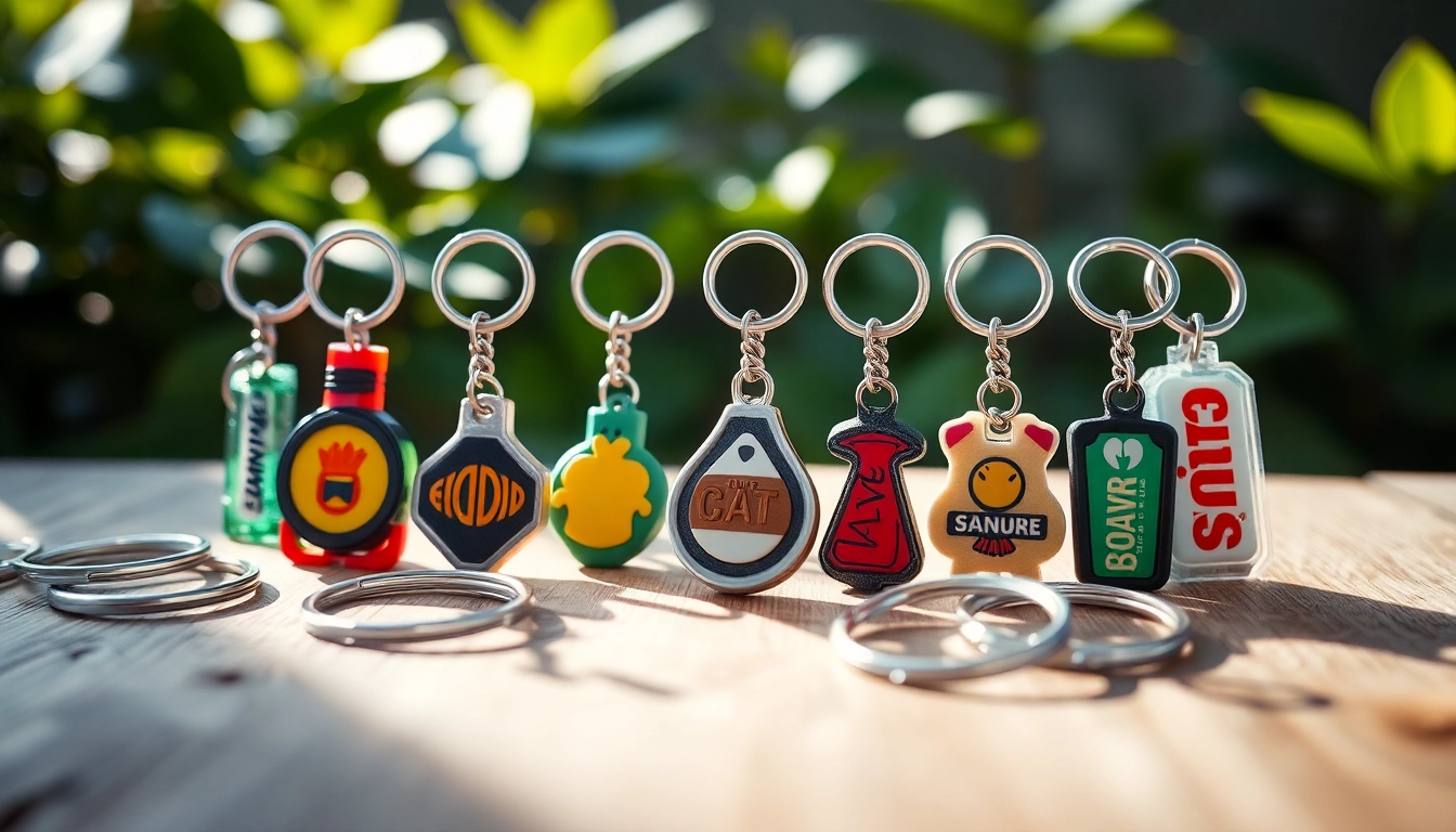 Customize your unique, colorful keychain designs with intricate details showcased.