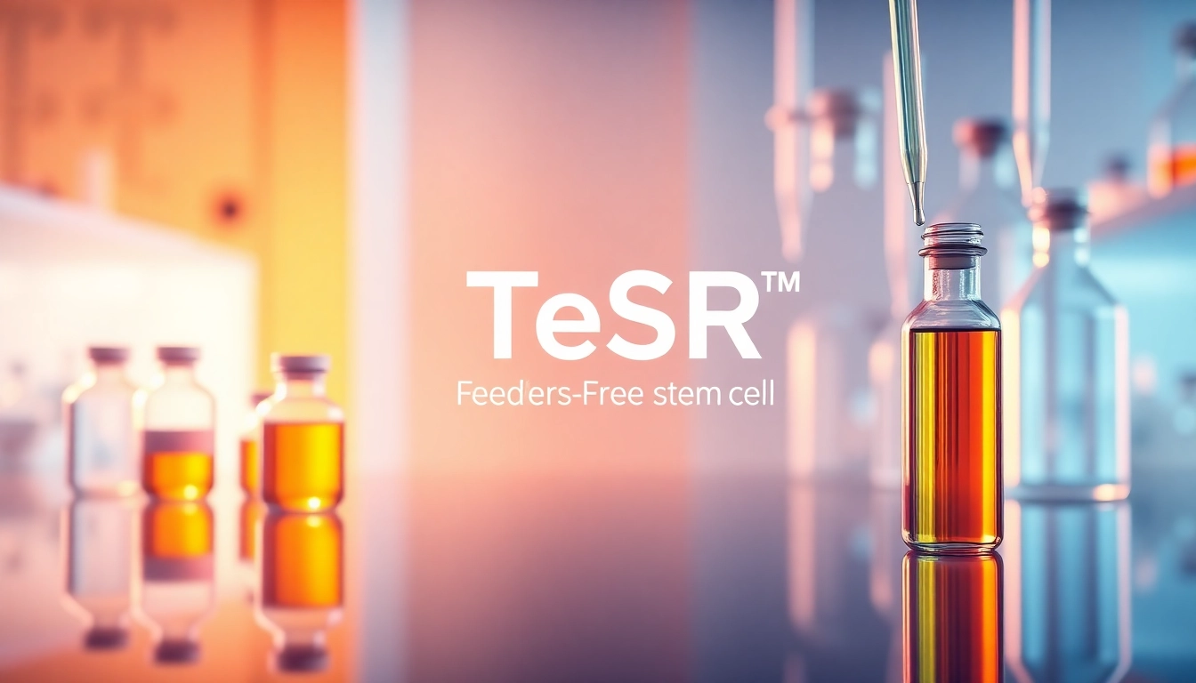 Investigate TeSR™ feeder-free pluripotent stem cell media for enhanced research quality all check for laboratory applications.