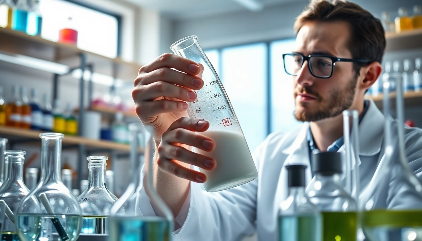 Measuring Sodium Carboxymethyl Cellulose in a professional lab setting.